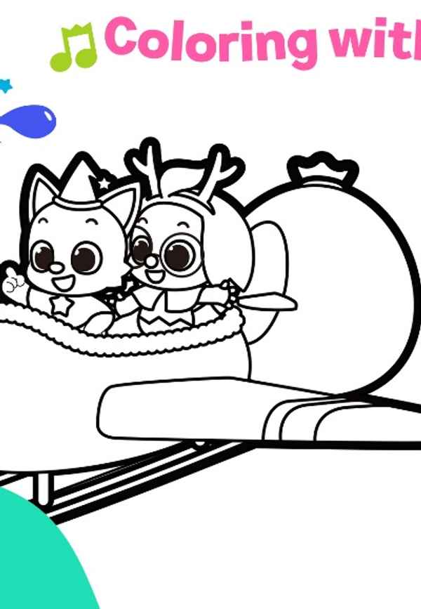 Coloring with Hogi Poster 2