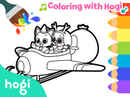 Coloring with Hogi Poster 1