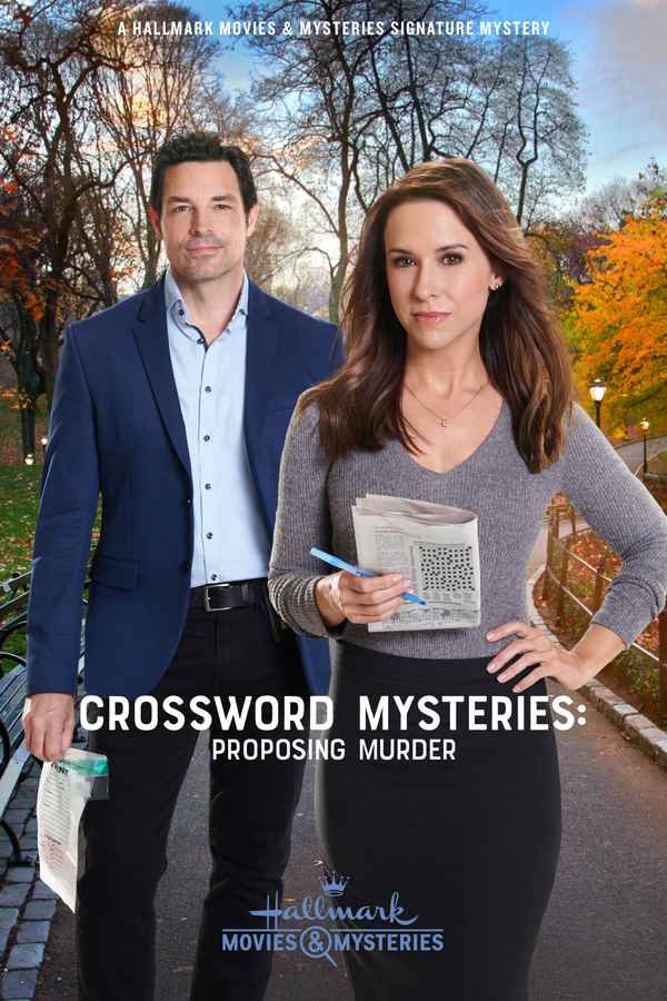 Crossword Mysteries: Proposing Murder Poster 1