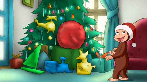 Curious George: A Very Monkey Christmas Poster 3