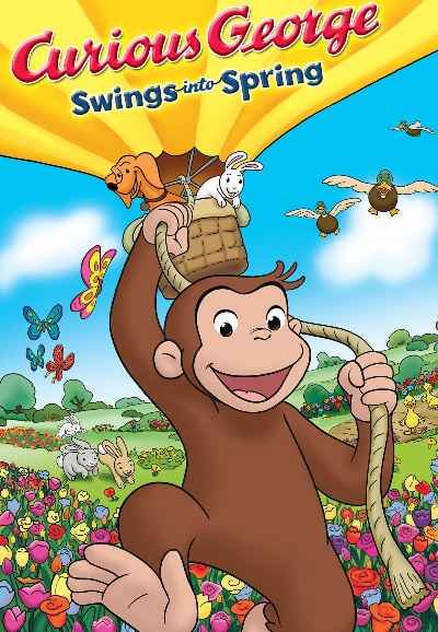 Curious George Swings Into Spring