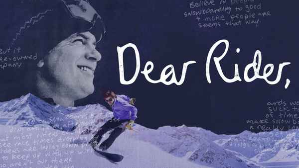 Dear Rider, The Jake Burton Story Poster 1