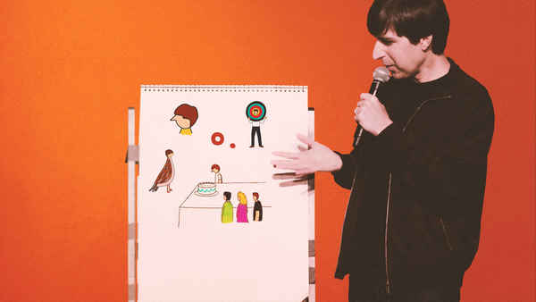 Demetri Martin: The Overthinker Poster 1