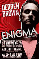 Derren Brown: Enigma Poster 2