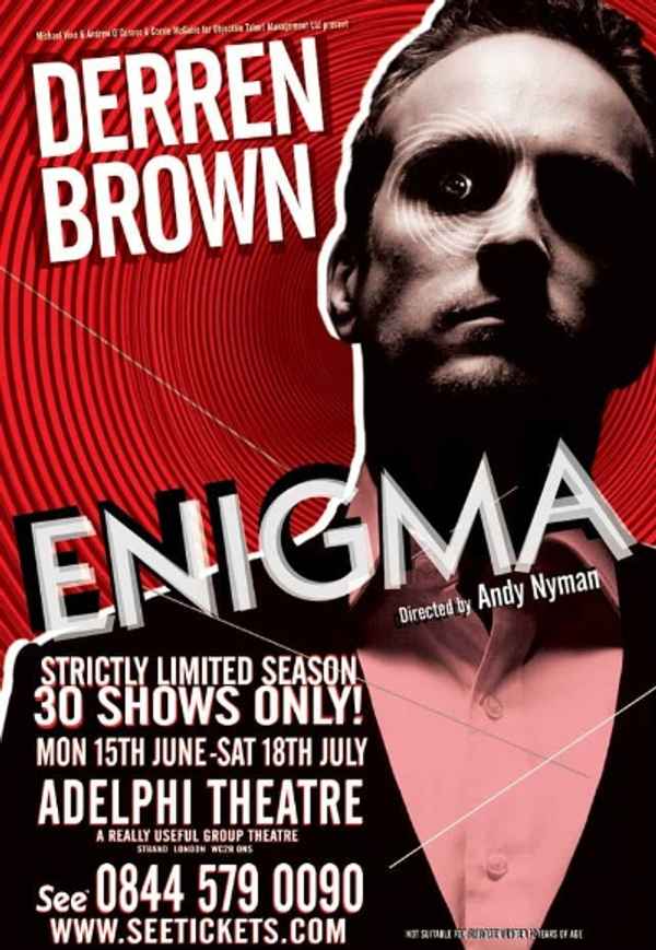 Derren Brown: Enigma Poster 4