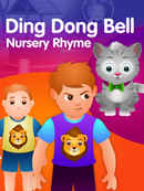 Ding Dong Bell Nursery Rhyme (KITTY CAT) and Many More Nursery Rhymes and Kids Songs by ChuChu TV Poster 1