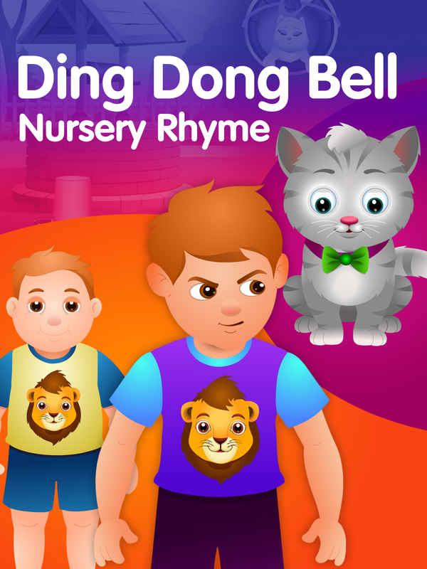 Ding Dong Bell Nursery Rhyme (KITTY CAT) and Many More Nursery Rhymes and Kids Songs by ChuChu TV Poster 1