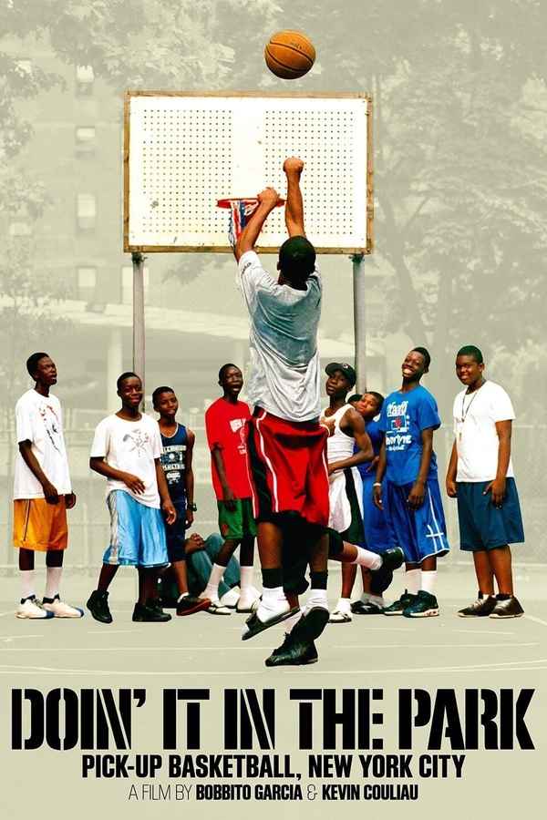 Doin' It in the Park: Pick-Up Basketball, NYC Poster 1