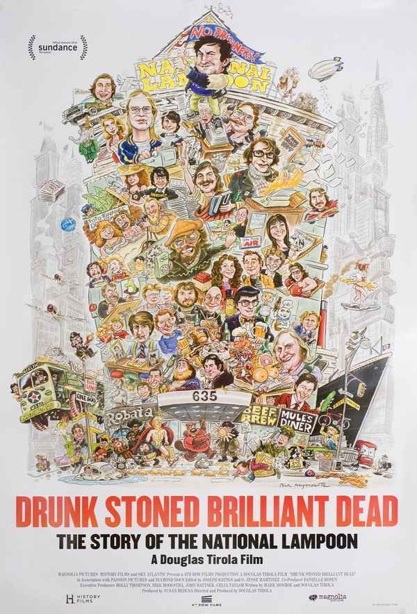 Drunk Stoned Brilliant Dead: The Story of the National Lampoon Poster 2