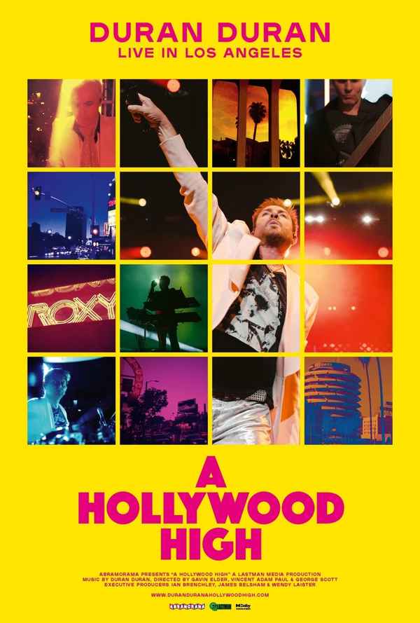 Duran Duran: A Hollywood High Poster 2