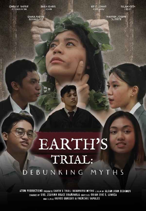 Earth's Trial: Debunking Climate Change Myths Poster 2