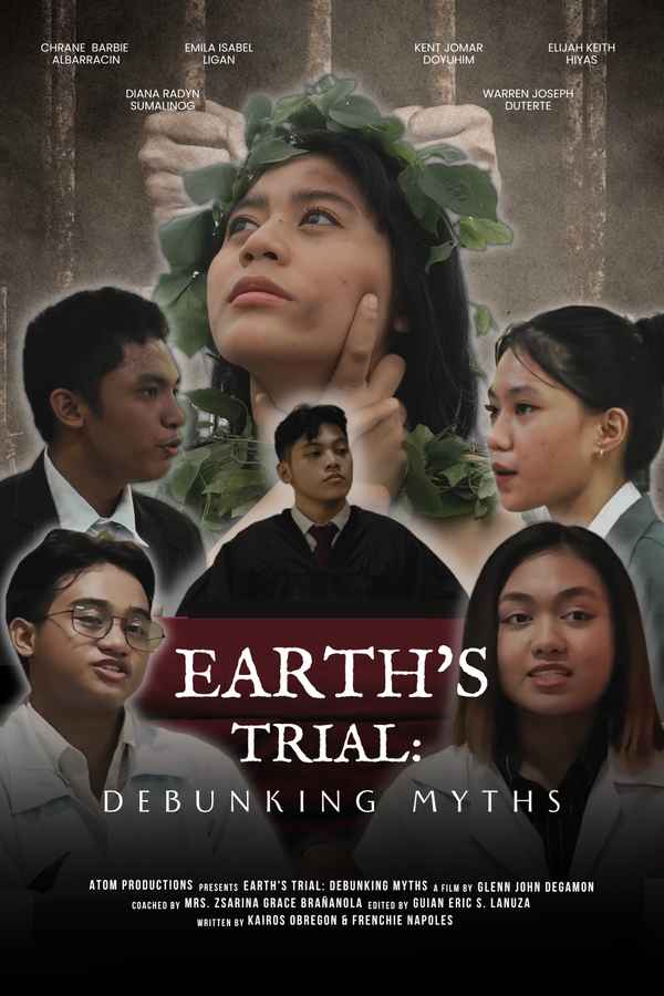 Earth's Trial: Debunking Climate Change Myths Poster 1