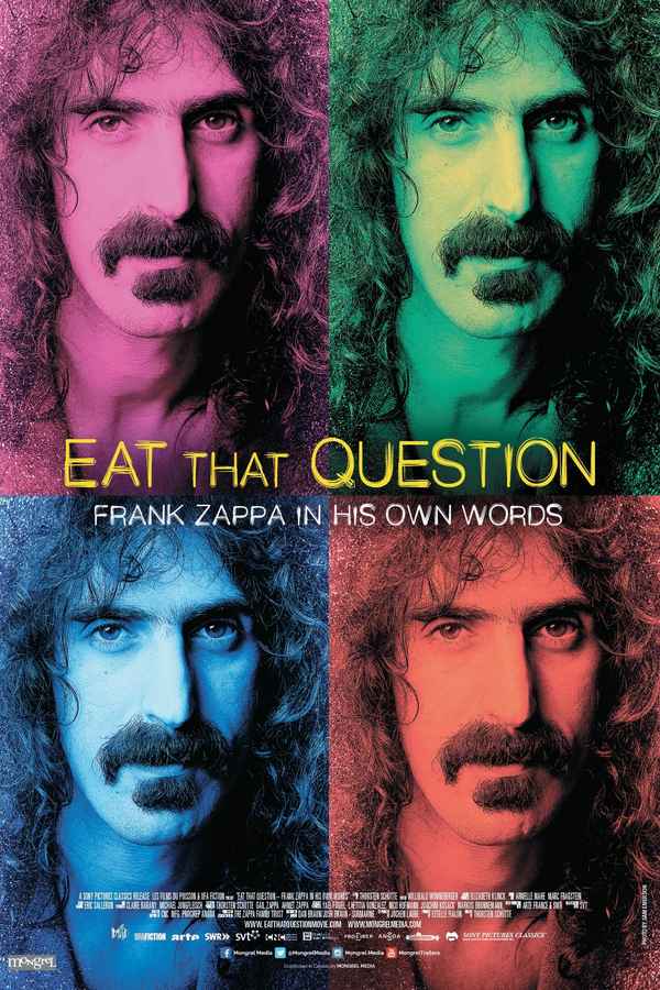 Eat That Question: Frank Zappa in His Own Words Poster 1