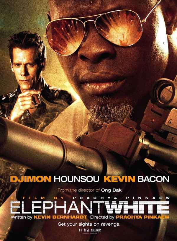 Elephant White Poster 2