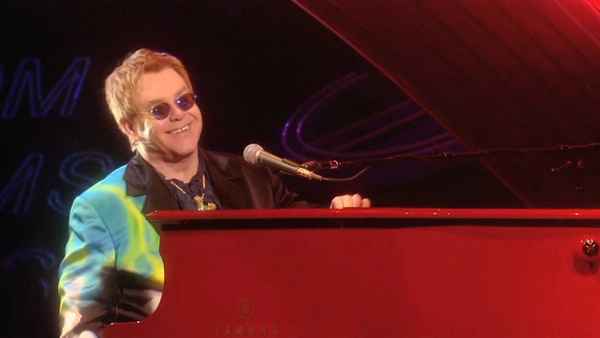 Elton John - The Red Piano Poster 1