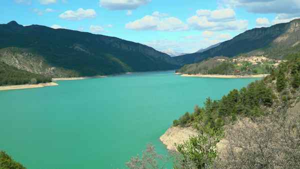 Emerald Lake: French Alps Poster 1