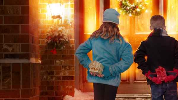 Engaging Father Christmas Poster 1