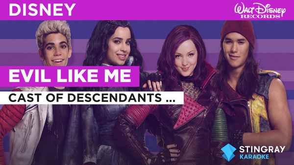 Evil Like Me in the Style of Cast of Descendants Poster 1
