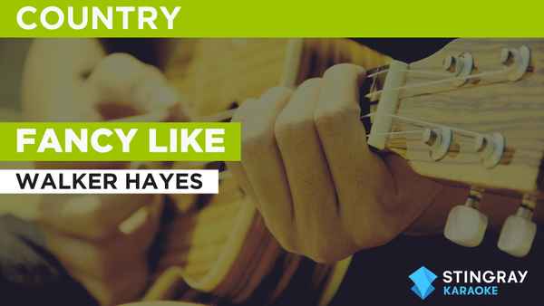 Fancy Like in the Style of Walker Hayes Poster 1