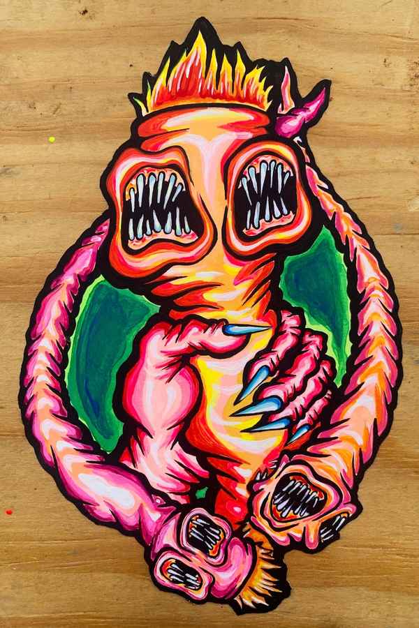 Fat Fleshy Fingers Poster 1