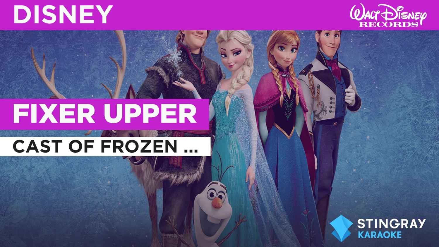 Fixer Upper in the Style of Cast of Frozen Movie (2013) Release Date
