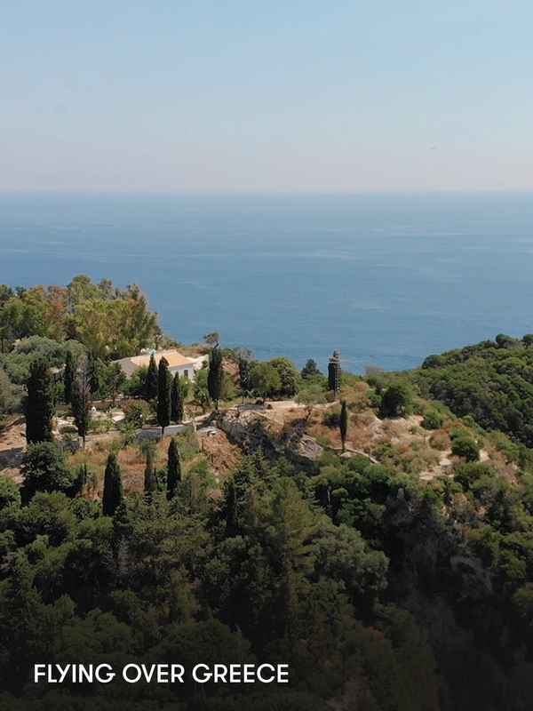 Flying Over Greece Poster 2