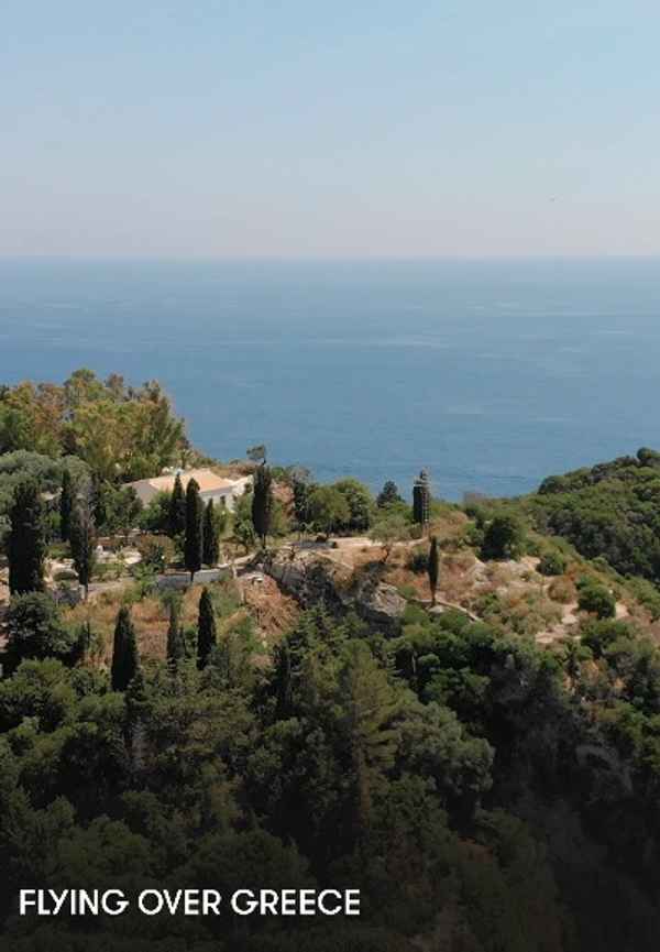 Flying Over Greece Poster 4