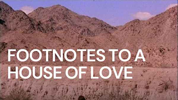 Footnotes to a House of Love Poster 2