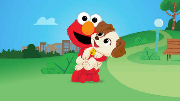 Furry Friends Forever: Elmo Gets a Puppy Poster 4