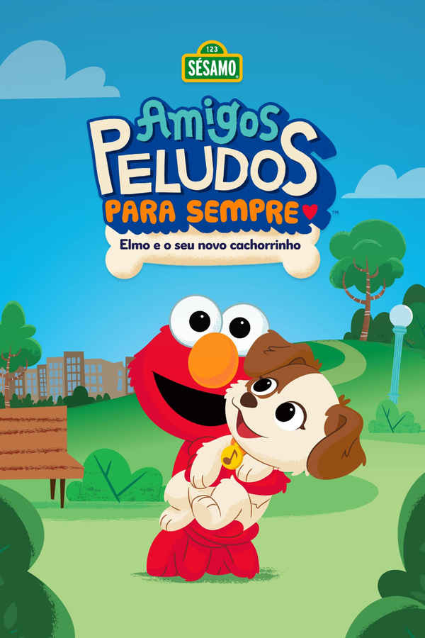 Furry Friends Forever: Elmo Gets a Puppy Poster 2