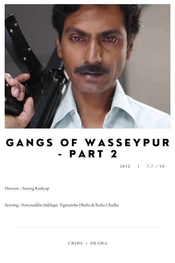 Gangs of Wasseypur: Part 2 Poster 3