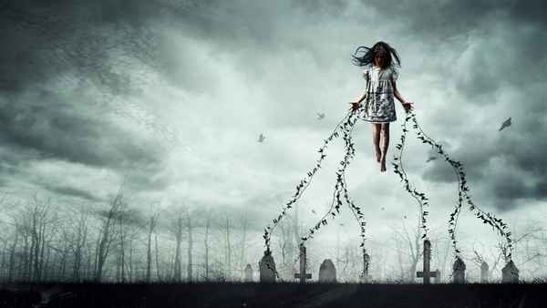 Ghost in the Graveyard Poster 1