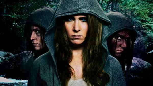 Girl in Woods Poster 1