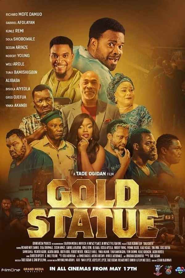Gold Statue Poster 4