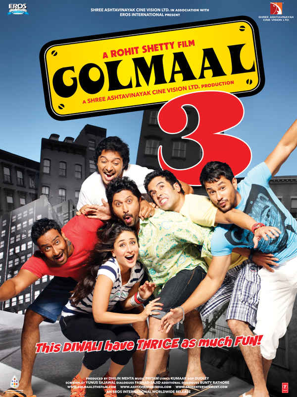 Golmaal 3 Poster 1