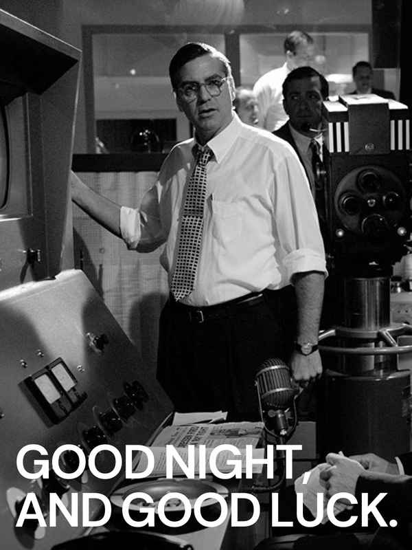 Good Night, and Good Luck. Poster 2