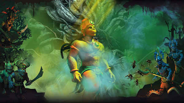 Hanuman Vs Mahiravana Poster 7