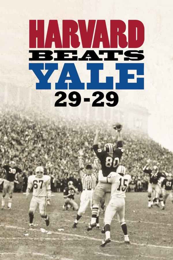 Harvard Beats Yale 29-29 Poster 2