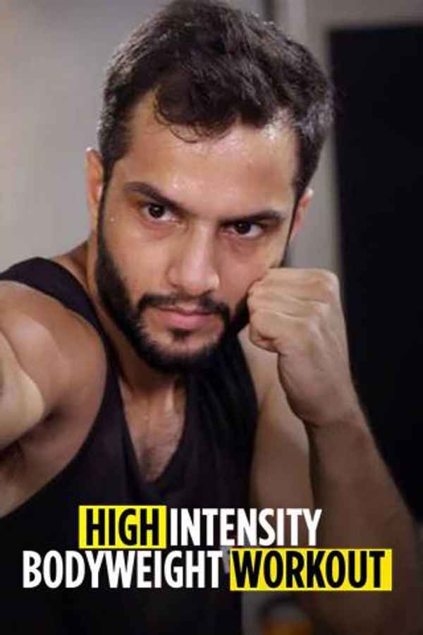 High Intensity Bodyweight Workout Poster 3