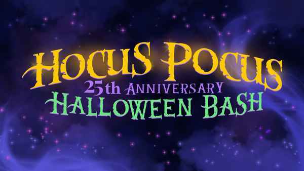 Hocus Pocus 25th Anniversary Halloween Bash Poster 1