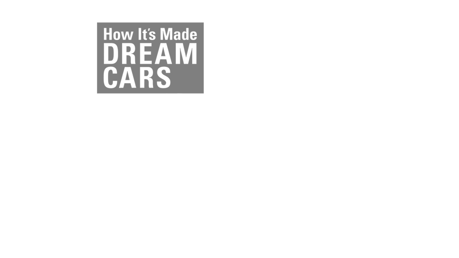 How It's Made: Dream Cars