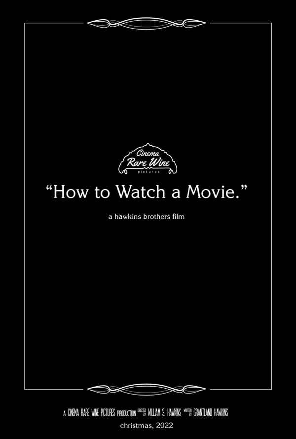 How to Watch a Movie Poster 1