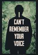 I Can't Remember Your Face Poster 2