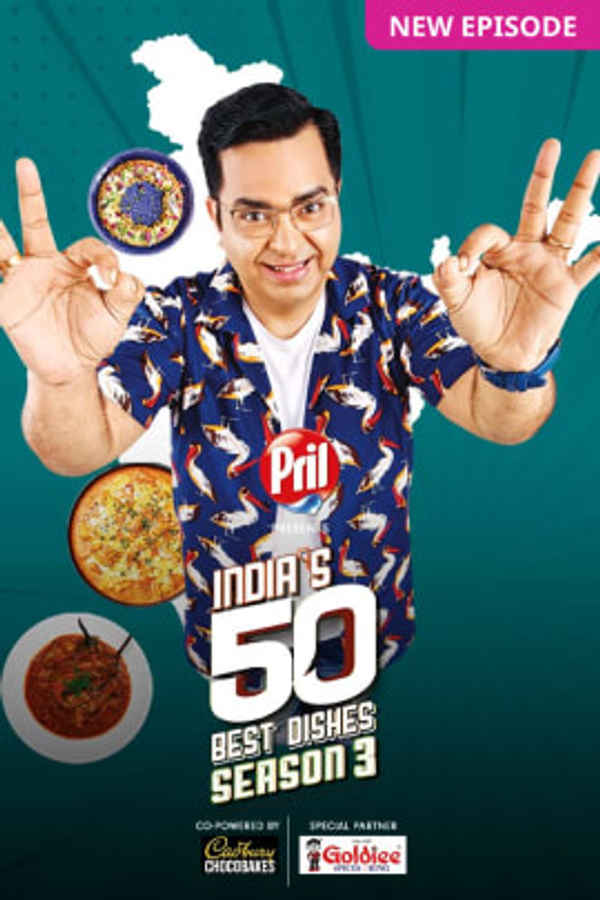 India's 50 Best Dishes Poster 2