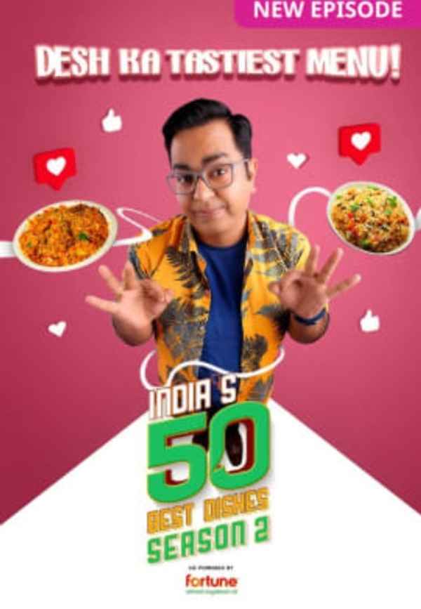 India's 50 Best Dishes Poster 1