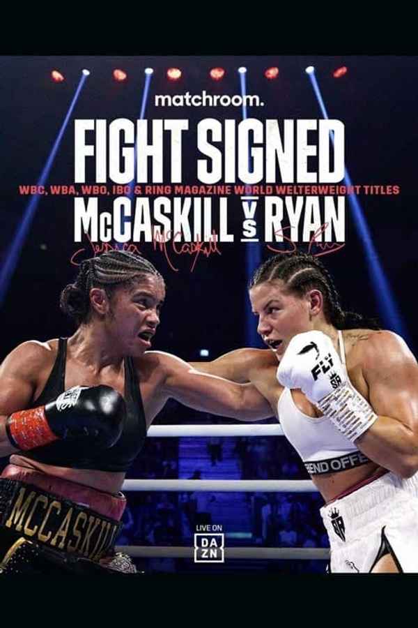 Jessica McCaskill vs Sandy Ryan Poster 2