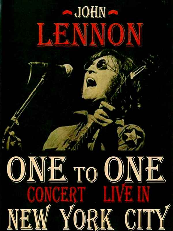 John Lennon - One To One Concert Live in New York Poster 2