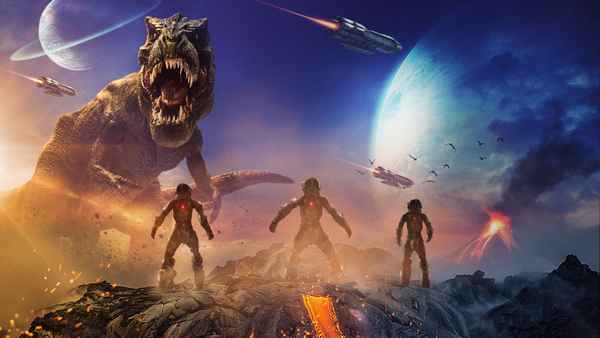 Jurassic Galaxy Poster 1