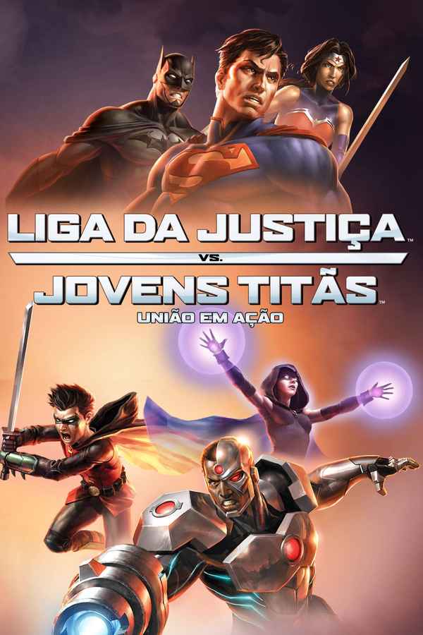 Justice League vs. Teen Titans Poster 6