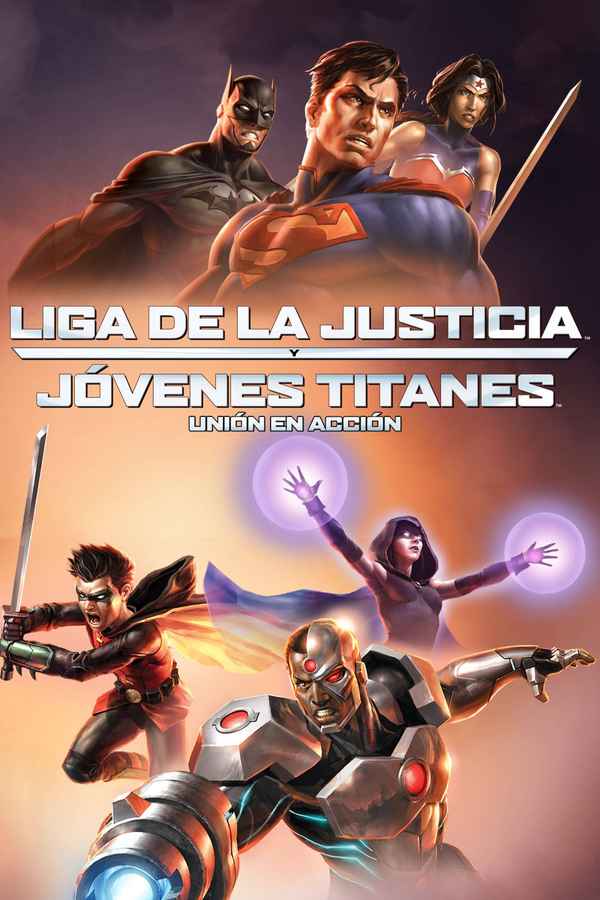 Justice League vs. Teen Titans Poster 7